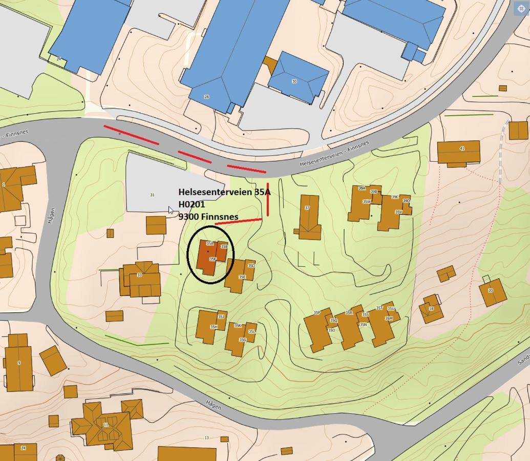 Apartmán Veien Til Senja Finnsnes Exteriér fotografie